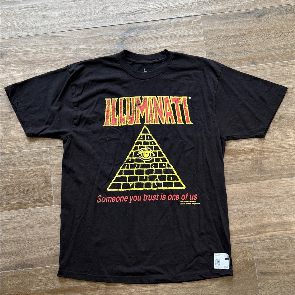 Black Illuminati Graphic T-Shirt